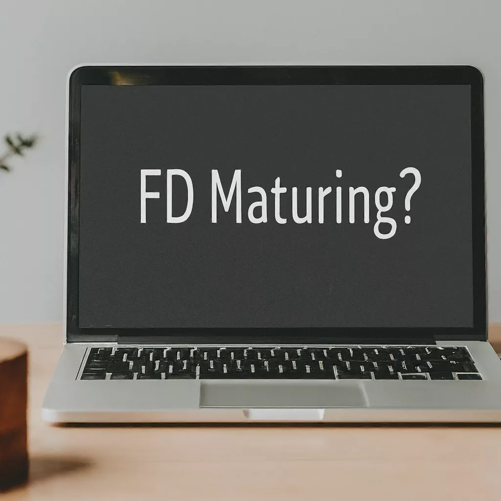 FD Maturing: Key Considerations