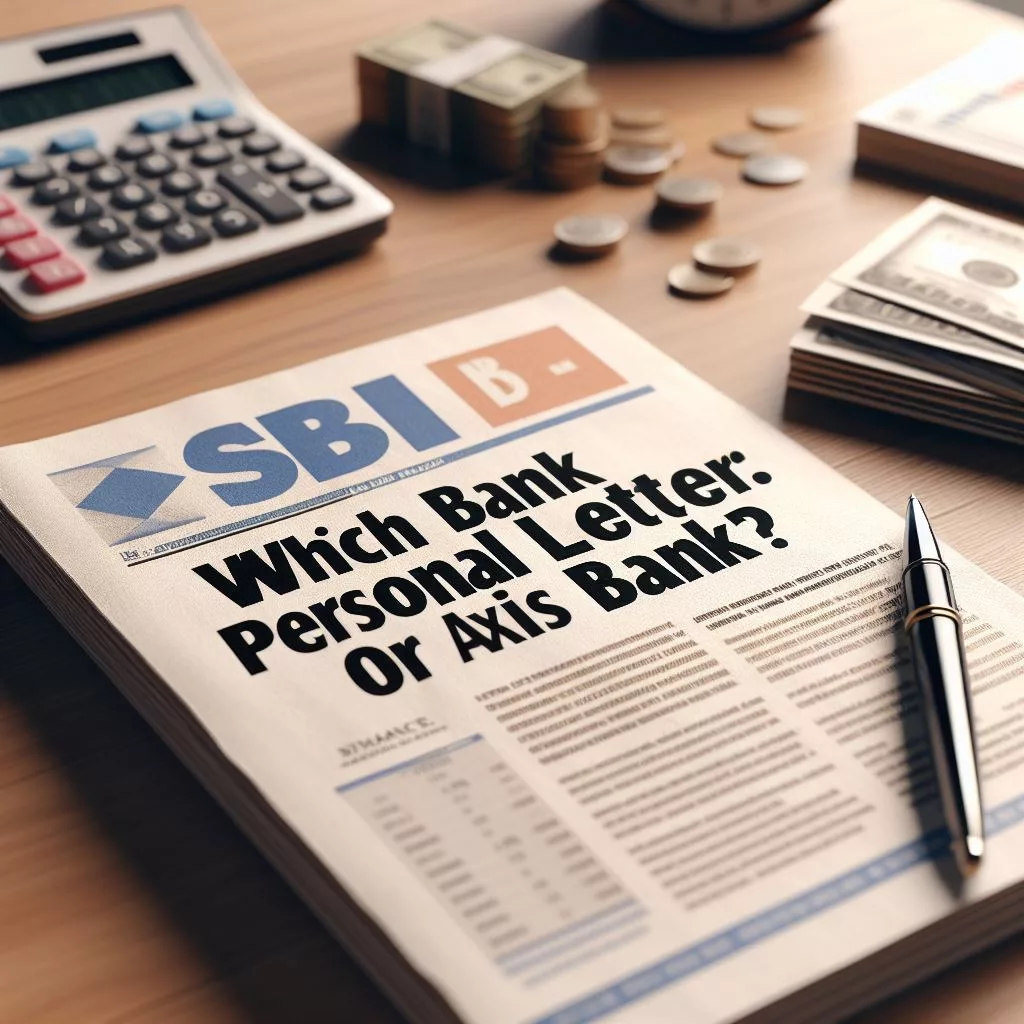 personal loan is better - SBI or Axis Bank