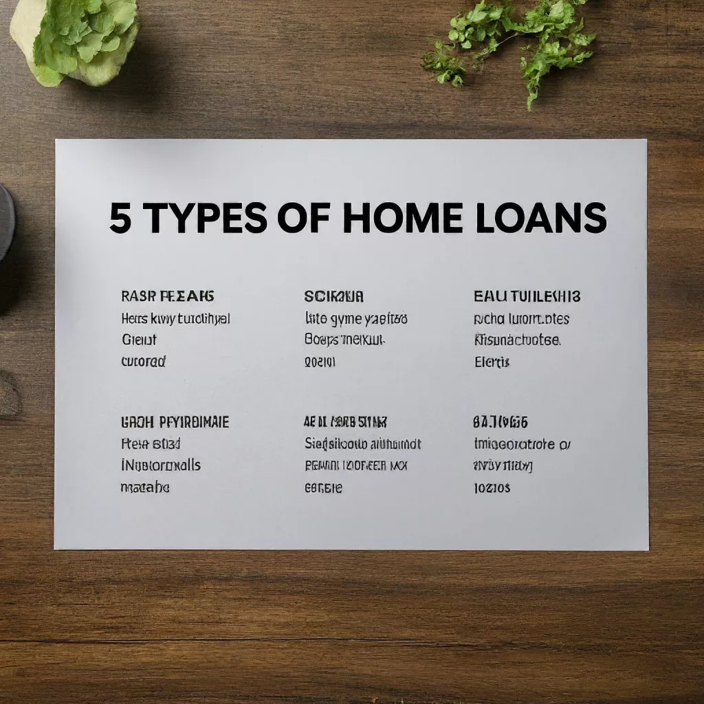 5 types of home loans offered by the Axis bank