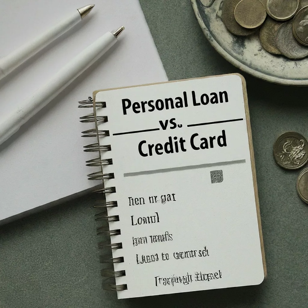 Personal Loan v/s Credit card
